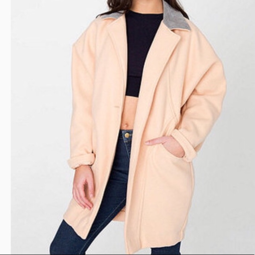 RARE American apparel wool trench